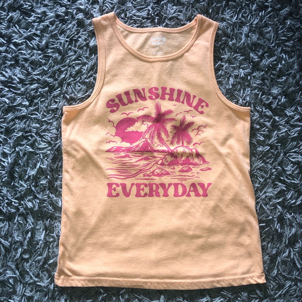 Jumping Beans Sunshine Everyday Tank Top, Size 10